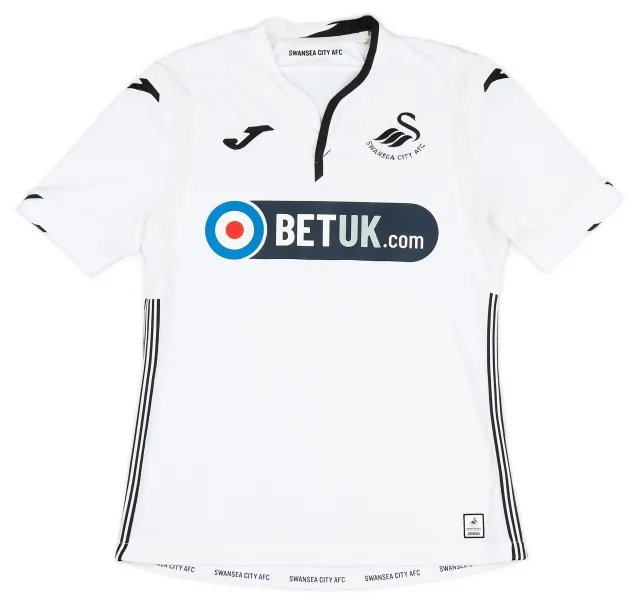 Joma 2018-19 Swansea Home Shirt - 7/10 - (S)