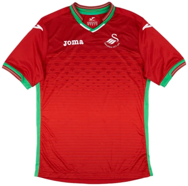 Joma 2017-18 Swansea Away Shirt - 9/10 - (L)