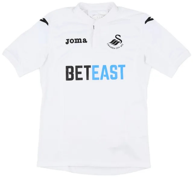 Joma 2016-17 Swansea Home Shirt - 8/10 - (S)