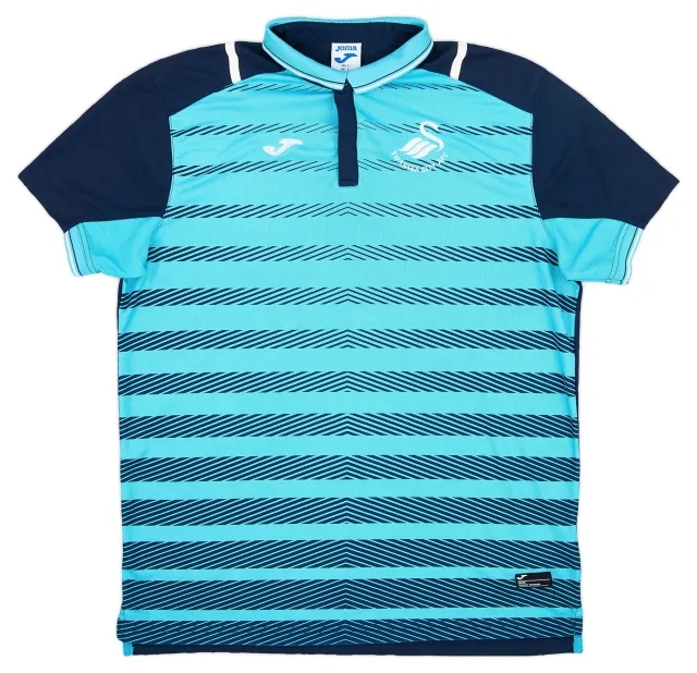 2016-17 Swansea Joma Polo Shirt - 8/10 - (L)