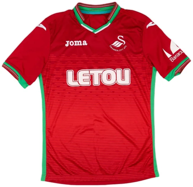 Joma 2017-18 Swansea Away Shirt - 8/10 - (S)