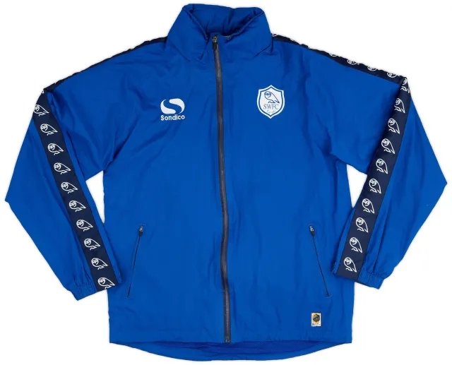 2015-16 Sheffield Wednesday Sondico Hooded Rain Jacket - 8/10 - (S)