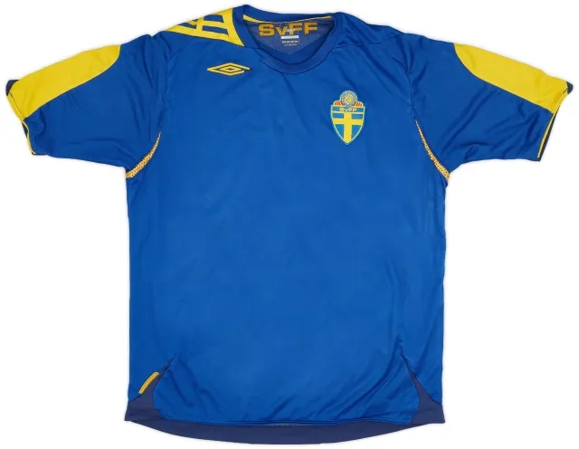 Umbro 2006-08 Sweden Away Shirt - 5/10 - (L)