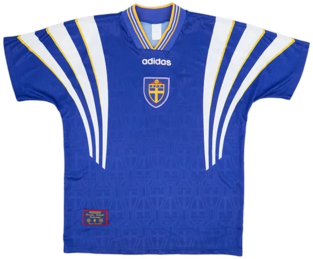 adidas 1996-98 Sweden Away Shirt - 7/10 - (XL)