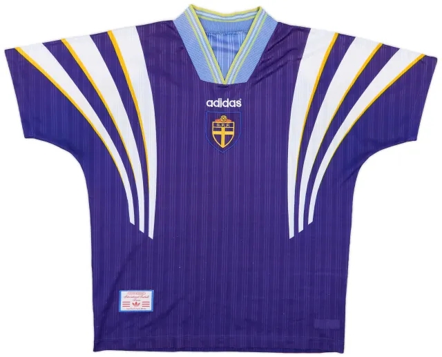 adidas 1996-98 Sweden Away Shirt - 6/10 - (XL)