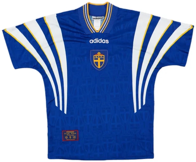 adidas 1996-98 Sweden Away Shirt - 8/10 - (S)