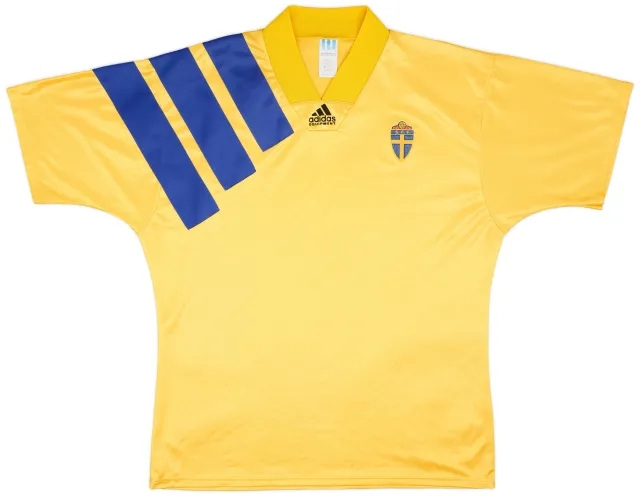 adidas 1992-94 Sweden Home Shirt - 6/10 - (XL)
