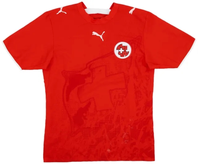 Puma 2006-08 Switzerland Home Shirt - 6/10 - (S)