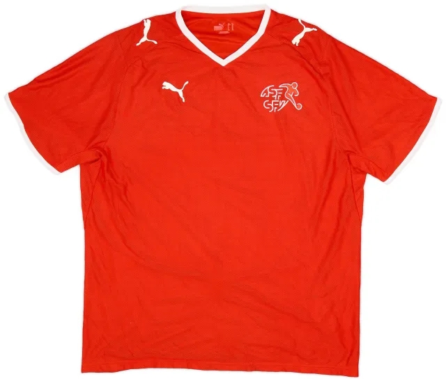 Puma 2008-10 Switzerland Home Shirt - 8/10 - (XL)
