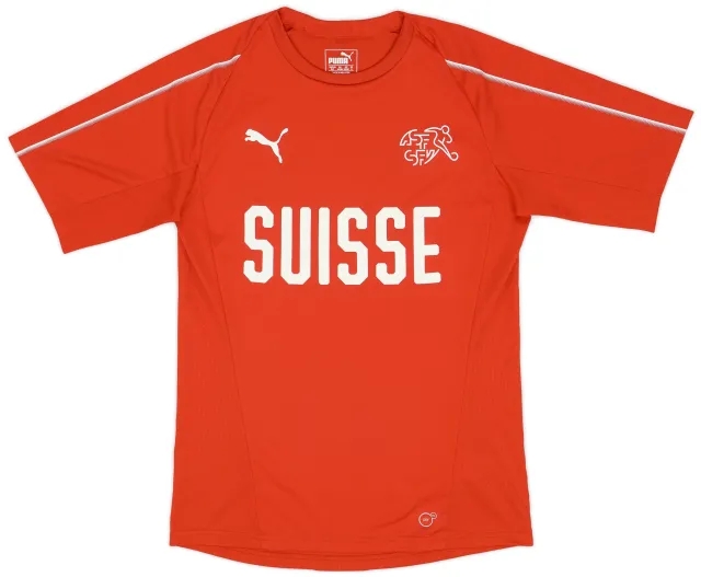 2017-18 Switzerland Puma Training Shirt - 9/10 - (S)
