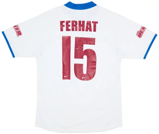 Nike 2009-10 Trabzonspor Away Shirt Ferhat #15 - 8/10 - (S)
