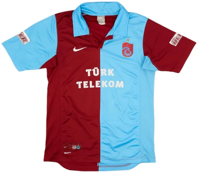 Nike Trabzonspor Mens SS Home Shirt 2009/10