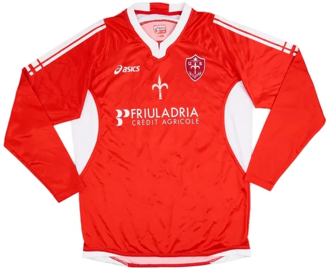 Asics 2006-07 Triestina Home L/S Shirt #6 - 6/10 - (L)