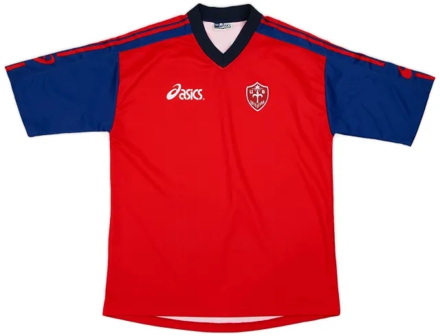 Asics Triestina Mens SS Home Shirt 2000/01