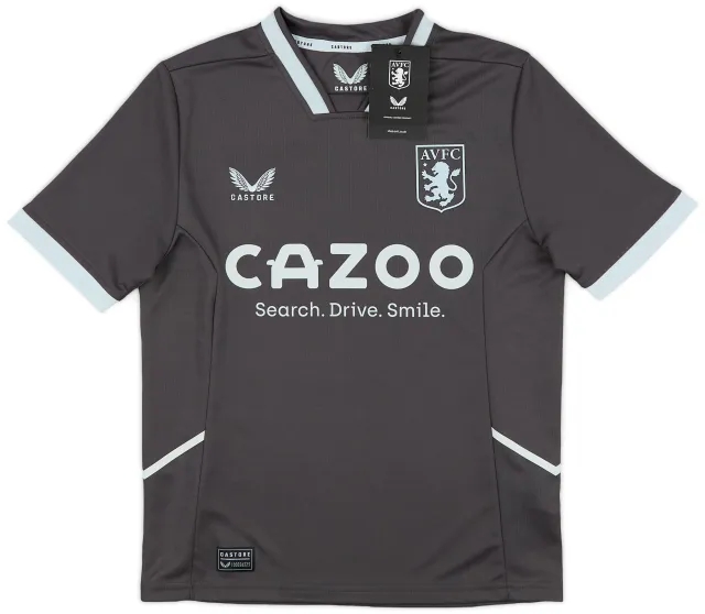 Castore 2022-23 Aston Villa GK Home Shirt (M.Kids)