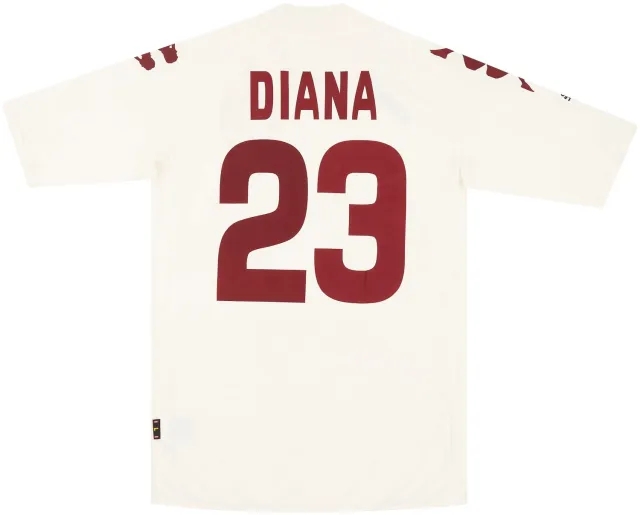 Kappa 2009-10 Torino Match Issue Away Shirt Diana #23