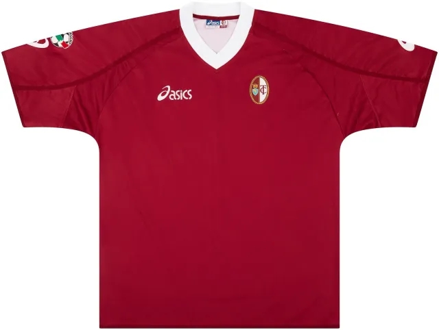 Asics 2003-04 Torino Match Issue Home Shirt Fabbrini #23