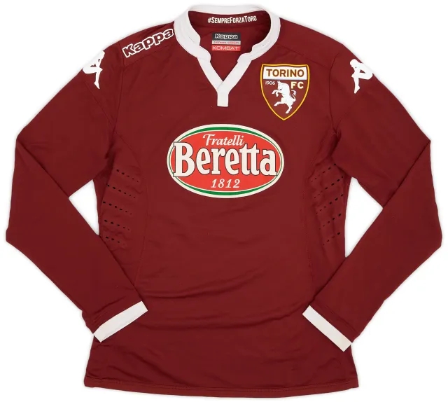 Kappa 2015-16 Torino Home L/S Shirt #5 - 7/10 - (XL.Boys)