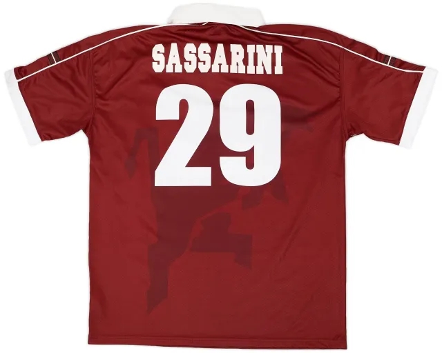 Kelme 1998-99 Torino Home Shirt Sassarini #29 - 9/10 - (XL)