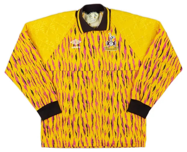Umbro 1991-93 Tottenham GK Shirt #1 - 8/10 - (XL.Boys)