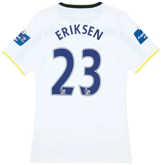 Under Armour 2014-15 Tottenham Home Shirt Eriksen #23 - 9/10 - (S)