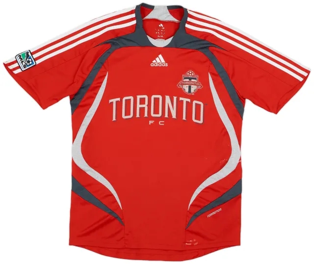 adidas 2007-08 Toronto FC Home Shirt - 6/10 - (M)