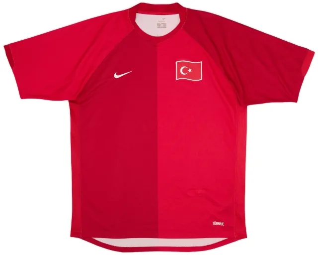 Nike 2006-08 Turkey Home Shirt - 8/10 - (L)