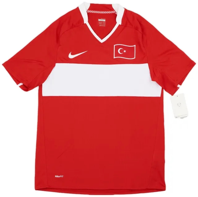 Nike 2008-10 Turkey Home Shirt (S)