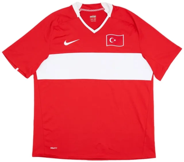 Nike 2008-10 Turkey Home Shirt - 8/10 - (L)