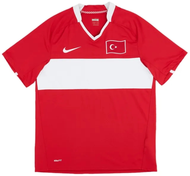 Nike 2008-10 Turkey Home Shirt - 7/10 - (S)