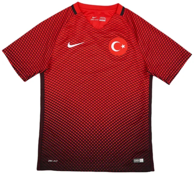 Nike 2016-17 Turkey Home Shirt - 9/10 - (S)