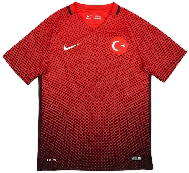Nike 2016-17 Turkey Home Shirt - 9/10 - (S)