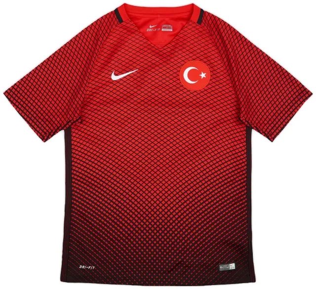 Nike 2016-17 Turkey Home Shirt - 9/10 - (S)