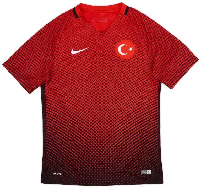 Nike 2016-17 Turkey Home Shirt - 9/10 - (S)