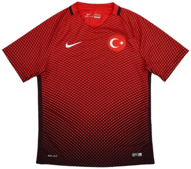 Nike 2016-17 Turkey Home Shirt - 9/10 - (S)