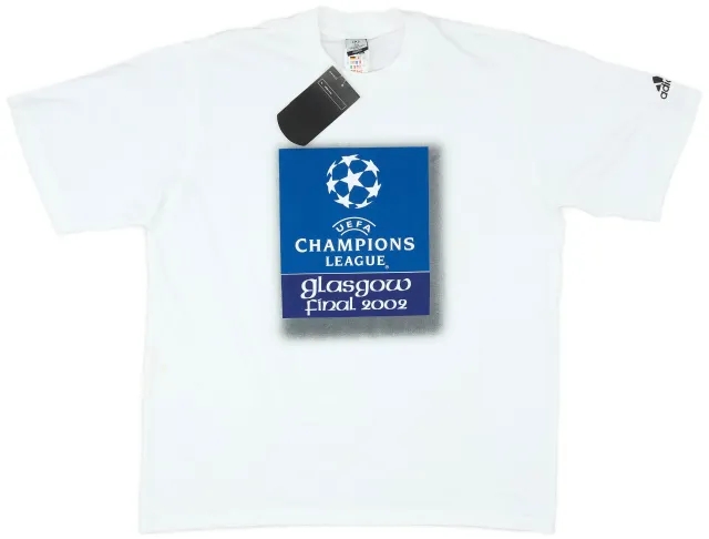 adidas 2002 Champions League Final Graphic Tee (L)