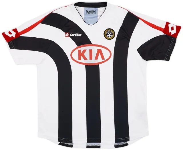 Lotto 2005-06 Udinese Home Shirt - 6/10 - (XL)
