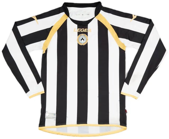 Legea 2010-11 Udinese Home L/S Shirt - 6/10 - (S)