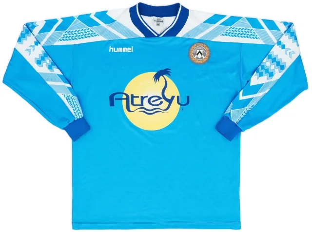 1997-98 Udinese Hummel Training L/S Shirt - 8/10 - (XL)