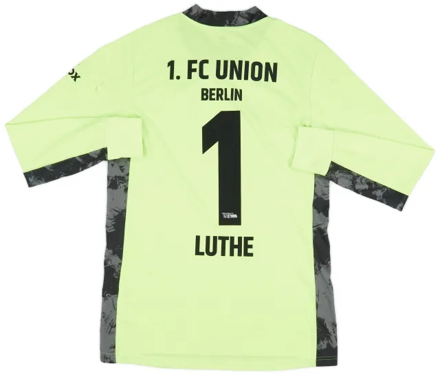 adidas 2020-21 Union Berlin Player Issue GK Shirt Luthe #1 - 6/10 - (M)