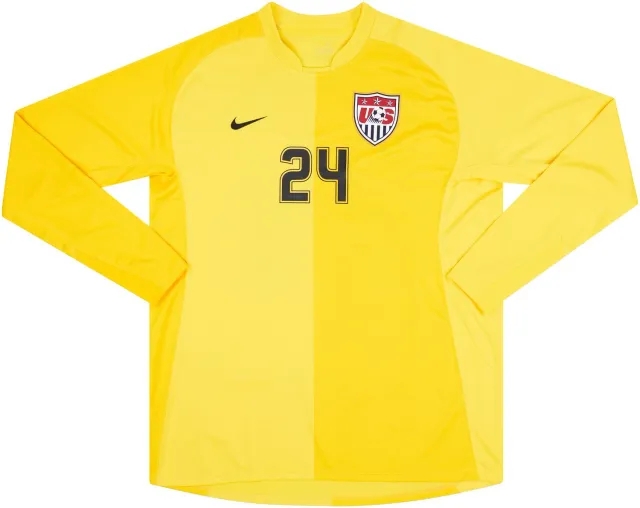 Nike 2006-07 USA Match Issue GK Shirt Hahnemann #24