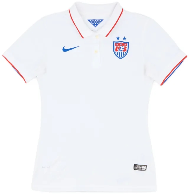 Nike 2014-15 USA Home Shirt - 8/10 - (S.Boys)