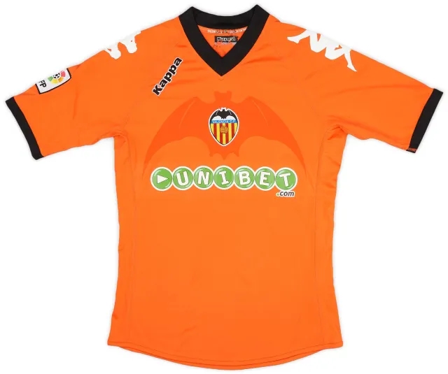 Kappa 2010-11 Valencia Away Shirt - 8/10 - (S)