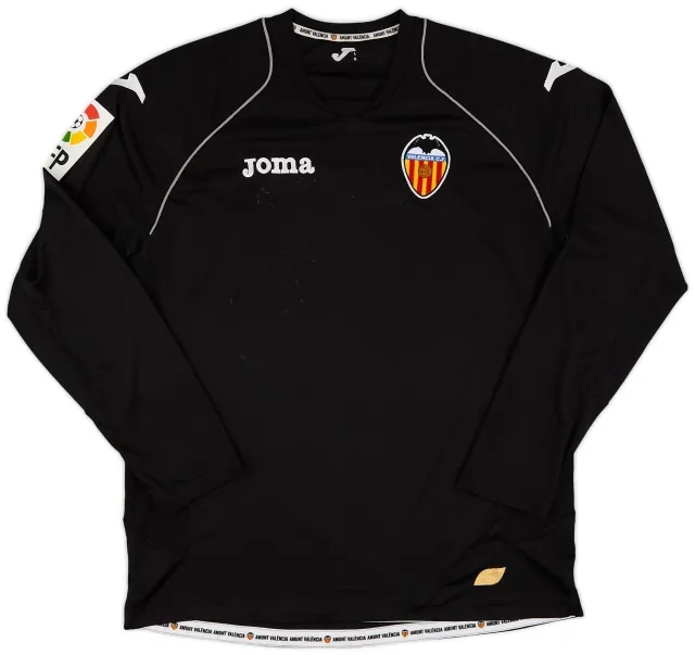Joma 2011-12 Valencia Away L/S Shirt - 7/10 - (L)