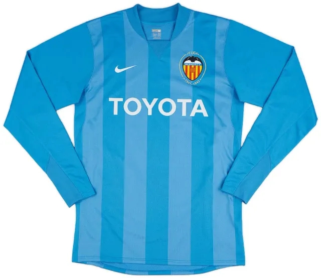 Nike 2007-08 Valencia Player Issue GK Shirt - 8/10 - (M)