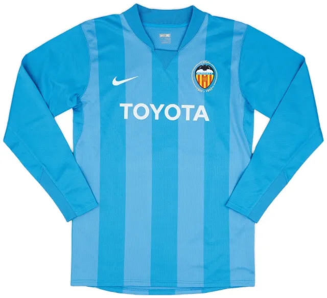 Nike 2007-08 Valencia Player Issue GK Shirt - 8/10 - (XL.Boys)