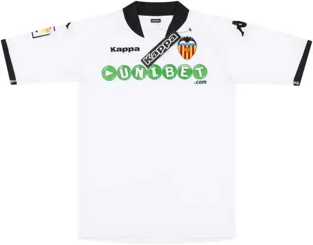 Kappa 2009-10 Valencia Home Shirt *New W/Defects* M