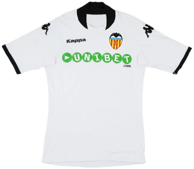 Kappa 2009-10 Valencia Home Shirt - 8/10 - (S)