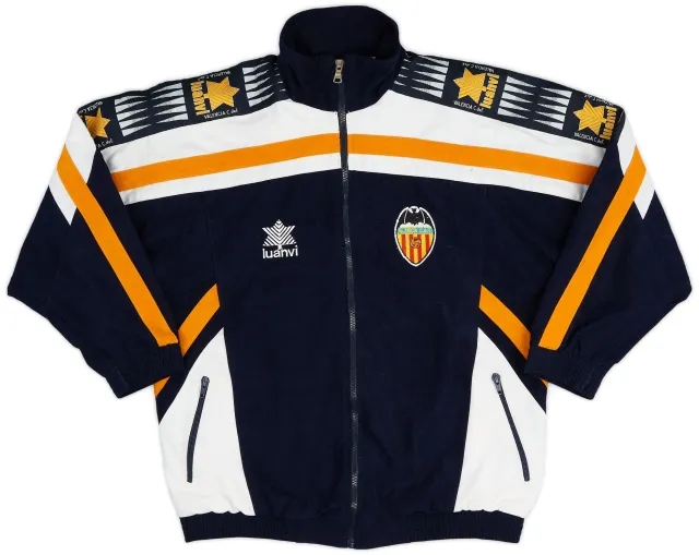 Jacket/Coat 1996-97 Valencia Luanvi Track Jacket - 9/10 - (S)