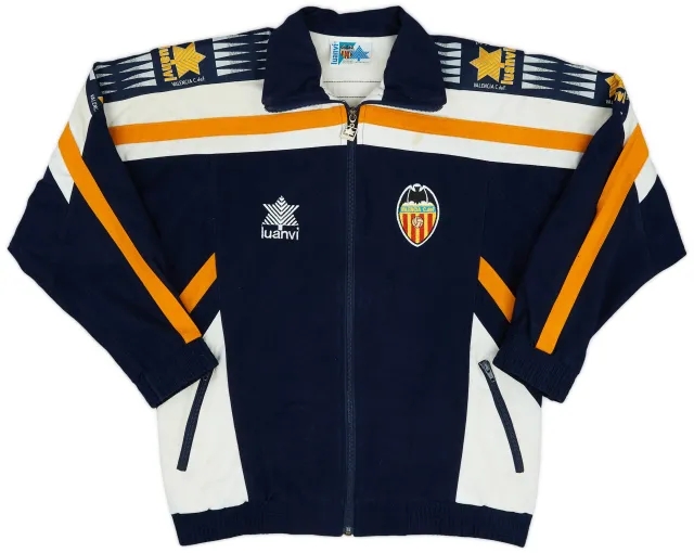 Jacket/Coat 1996-97 Valencia Luanvi Track Jacket - 8/10 - (S)
